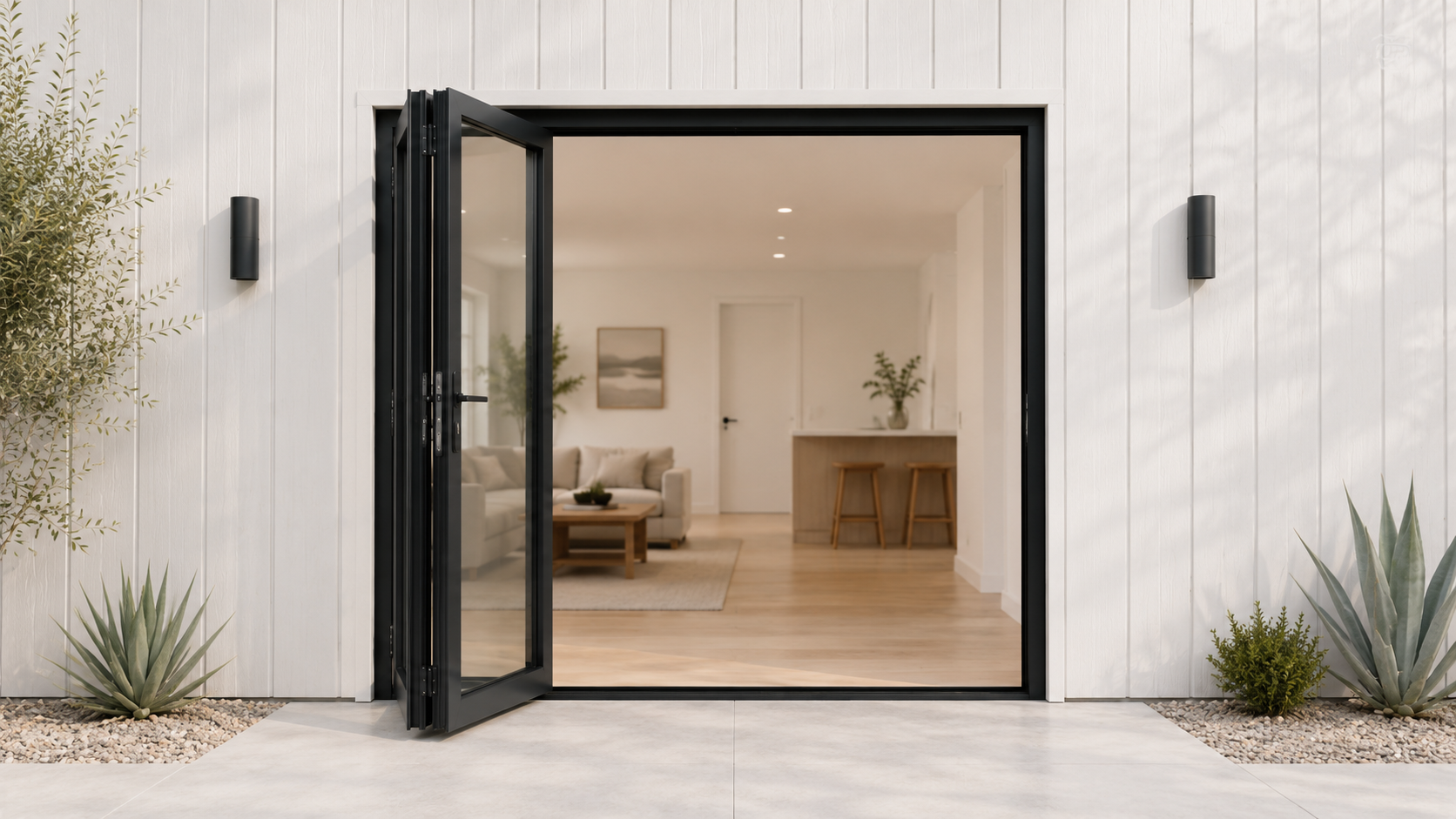 2 Panel Bifold Door photo